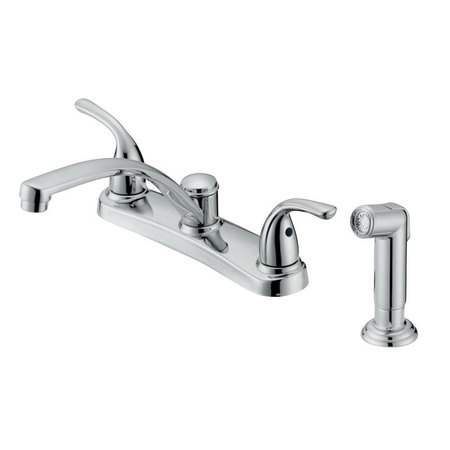 OAKBROOK COLLECTION Ktch Faucet 2H Ch Sdspry 810NC-F5001